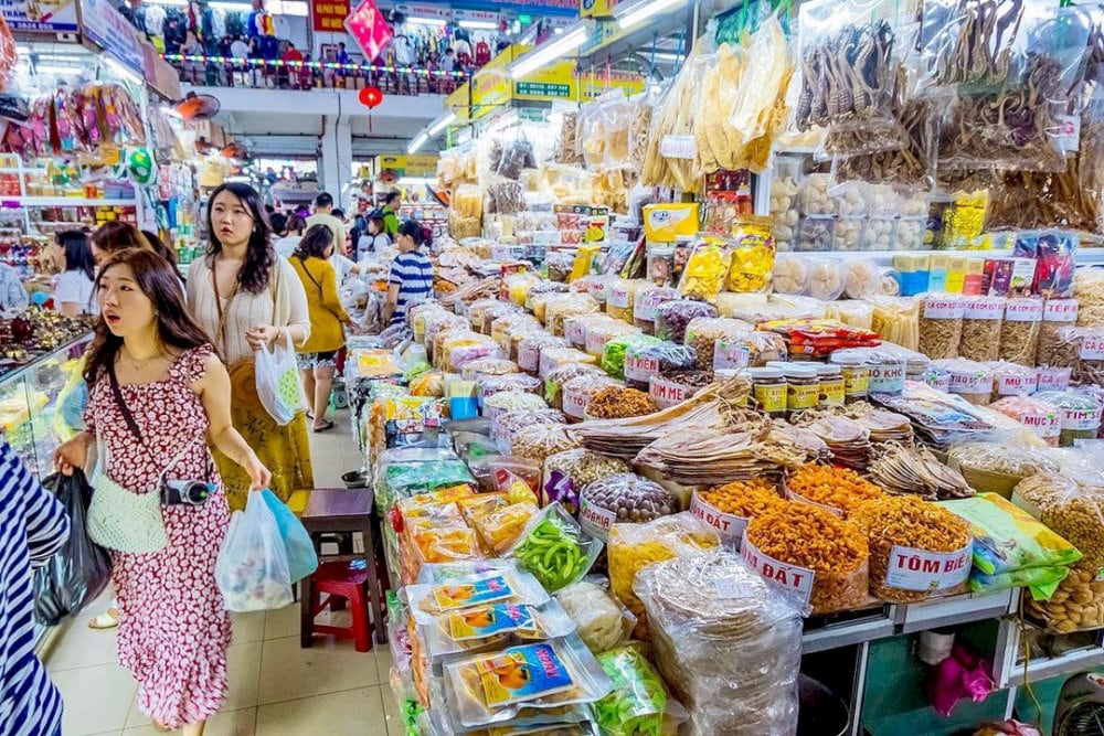 The dried food section is all beautifully packed and easy to take home